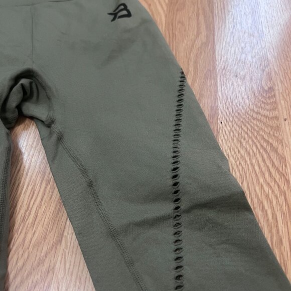 Better Bodies - Green Waverly Tights - Medium - Picture 6 of 6